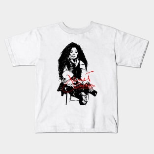 Janet Jackson - rnb Kids T-Shirt